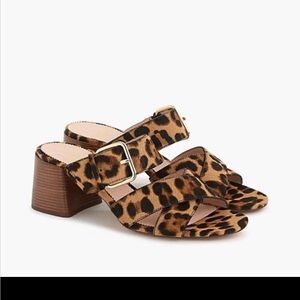 J.Crew Leopard Sandals